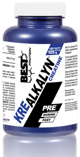 Kre Alkalyn 120 kapsułek 875 mg Kre Alkalyn 120 kapsułek 875 mg