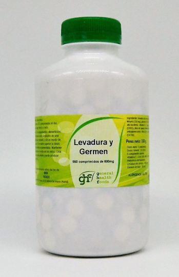 Drożdże + zarodki 600 mg 550 tabletek Drożdże + zarodki 600 mg 550 tabletek