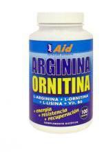 Arginina + Ornityna 100 tabletek Arginina + Ornityna 100 tabletek