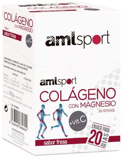 Kolagen + magnez + witamina C 20 sztyftów Kolagen + magnez + witamina C 20 sztyftów