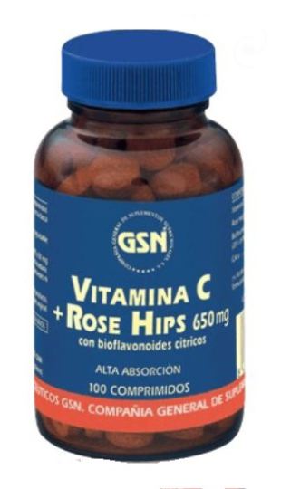Witamina C + róży 650 mg z Bioflav. Citrico. 100 tabletek Witamina C + róży 650 mg z Bioflav. Citrico. 100 tabletek