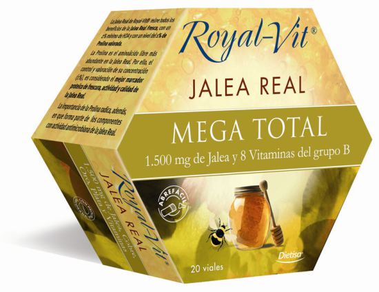 Royal Vit Mega Total 1500 mg 20 fiolek Royal Vit Mega Total 1500 mg 20 fiolek