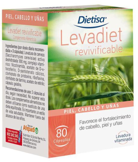 LevaDiet Revivificante 80 kapsułek LevaDiet Revivificante 80 kapsułek