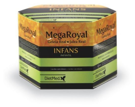 Gelatina Infantil Megaroyal 20 x 10 Ampolas Gelatina Infantil Megaroyal 20 x 10 Ampolas