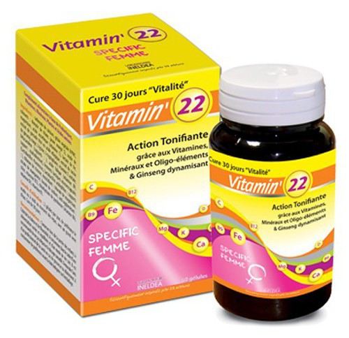 Witamina 22 dla kobiet 60 kapsułek Witamina 22 dla kobiet 60 kapsułek