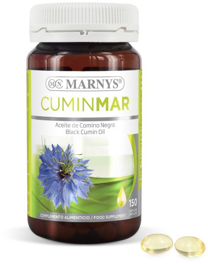 Cuminmar Czarny olej z kminku 150 kapsułek x 500 mg Cuminmar Czarny olej z kminku 150 kapsułek x 500 mg