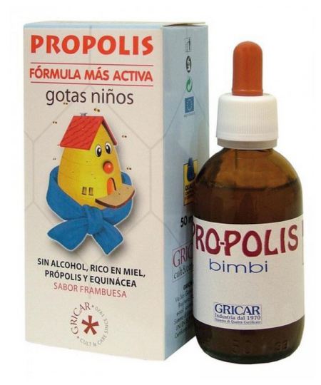 Krople bezalkoholowe Propolis Baby 50 ml Krople bezalkoholowe Propolis Baby 50 ml