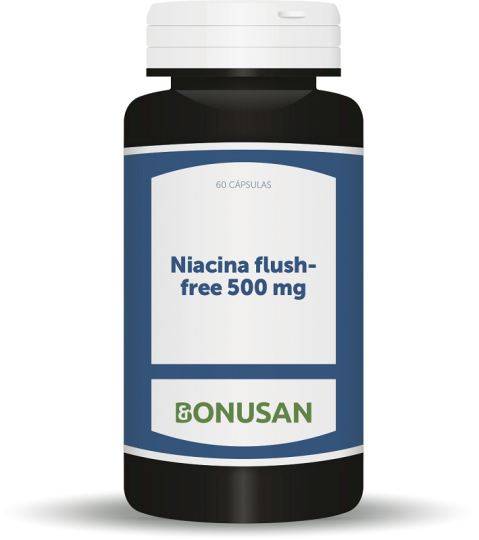 Bonusan Niacyna Flush-Free 500Mg. 60 kapsułek