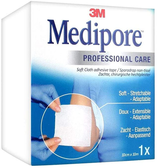 Taśma Klejąca Medipore Hypoalergiczna 10x10cm Taśma Klejąca Medipore Hypoalergiczna 10x10cm