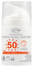 Naturalny i organiczny krem przeciwsłoneczny do twarzy Spf50 50 ml