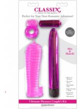 Zestaw Classix Textured Bullet Pink Zestaw Classix Textured Bullet Pink