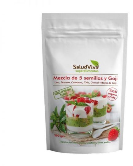 Salud Viva Wymieszaj 5 nasion + Goji 200gr