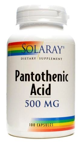 Kwas Pantotenowy 500 mg 100 Kapsułek