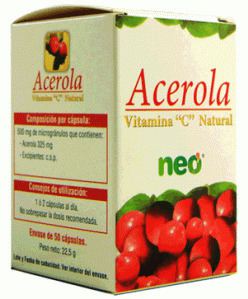 Acerola 45 kapsułek Acerola 45 kapsułek