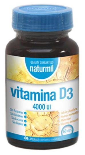 Witamina D3 4000 Ui 60 kapsułek Witamina D3 4000 Ui 60 kapsułek