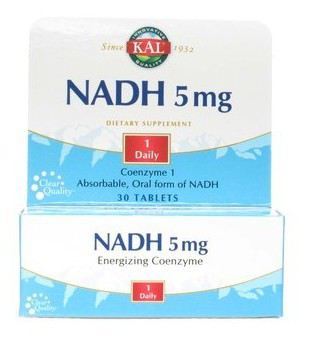 Energetyzujący koenzym NADH 5 mg 30 tabletek Energetyzujący koenzym NADH 5 mg 30 tabletek