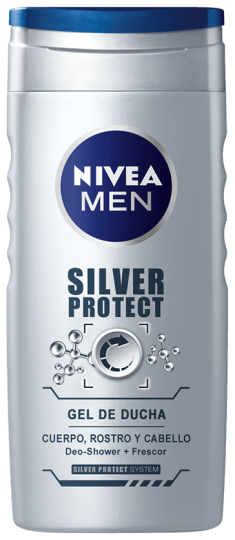 Żel pod prysznic Men Silver Protect