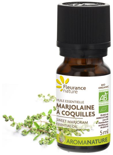 Fleurance Nature Organiczny olejek eteryczny z majeranku 5 ml