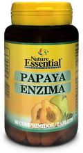 Papaya Enzyma Papaina 500 mg 60 tabletek