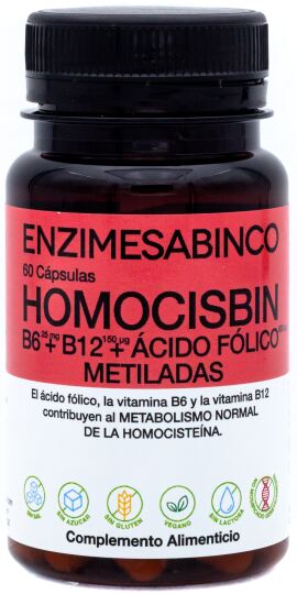 Complemento Vitamínico B6+B12+B9 60 cápsulas Complemento Vitamínico B6+B12+B9 60 cápsulas