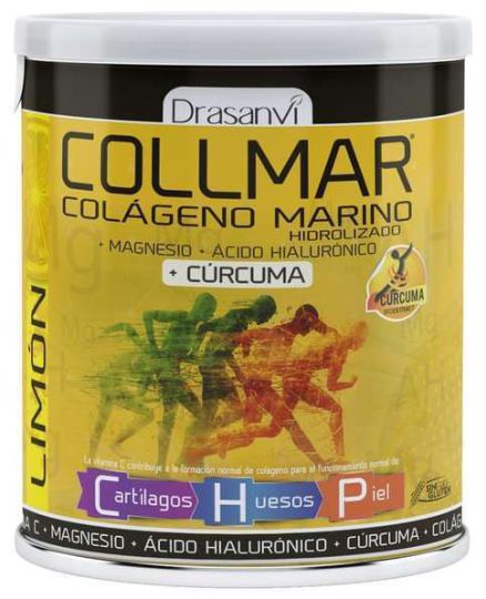 Collmar Magnesium Curcuma 300 g Aromat waniliowy Collmar Magnesium Curcuma 300 g Aromat waniliowy