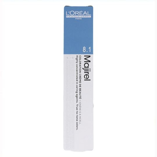 Majirel Cool Inforced kolor włosów 8.1 Jasny popielaty blond 50 ml Majirel Cool Inforced kolor włosów 8.1 Jasny popielaty blond 50 ml