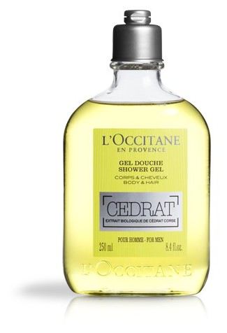 Żel pod prysznic Cédrat For Men 250 ml Żel pod prysznic Cédrat For Men 250 ml