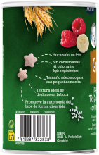 Organiczne ptysiowe płatki zbożowe i malinowa przekąska 35 gr Organiczne ptysiowe płatki zbożowe i malinowa przekąska 35 gr