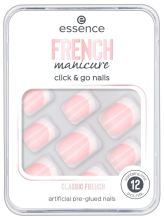 Fałszywe paznokcie French Manicure Click &#39;n go n1