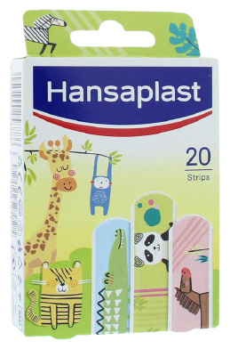 Hansaplast Opatrunki dla dzieci dla zwierząt 20 sztuk