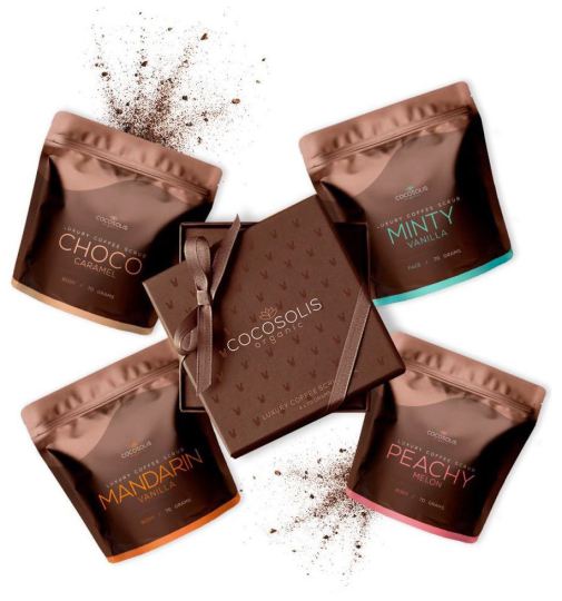 Luksusowy peeling do kawy 4 x 70 gr Luksusowy peeling do kawy 4 x 70 gr