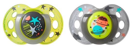 Set 2 chupete noche 18-36 m 2019 Set 2 chupete noche 18-36 m 2019