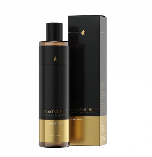 Nanoil Champ&uacute; de arg&aacute;n 300 ml